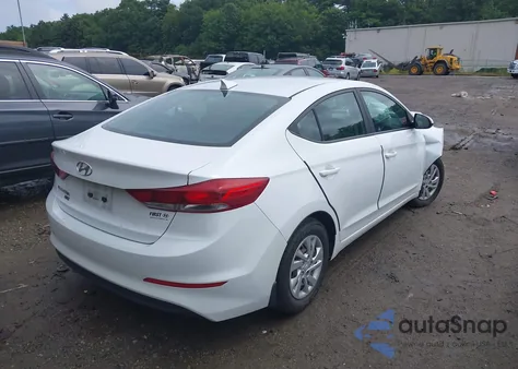 2018 Hyundai Elantra Se from USA, damaged, VIN 5NPD74LF0JH399470